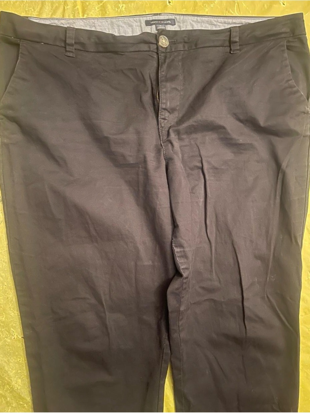 Tommy Hilfiger black chino pants size 16